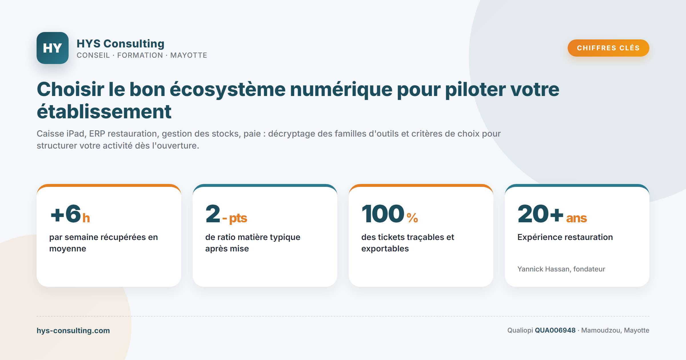 Chiffres clés — Choisir le bon écosystème numérique pour piloter votre établissement