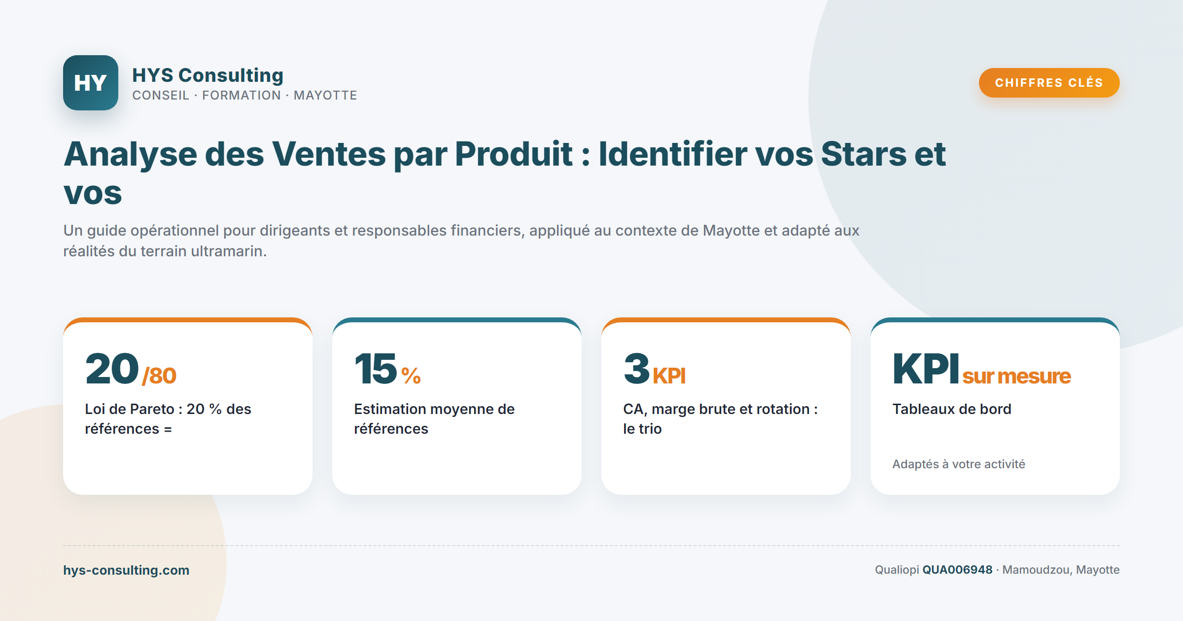 Chiffres clés — Analyse des Ventes par Produit : Identifier vos Stars et vos…